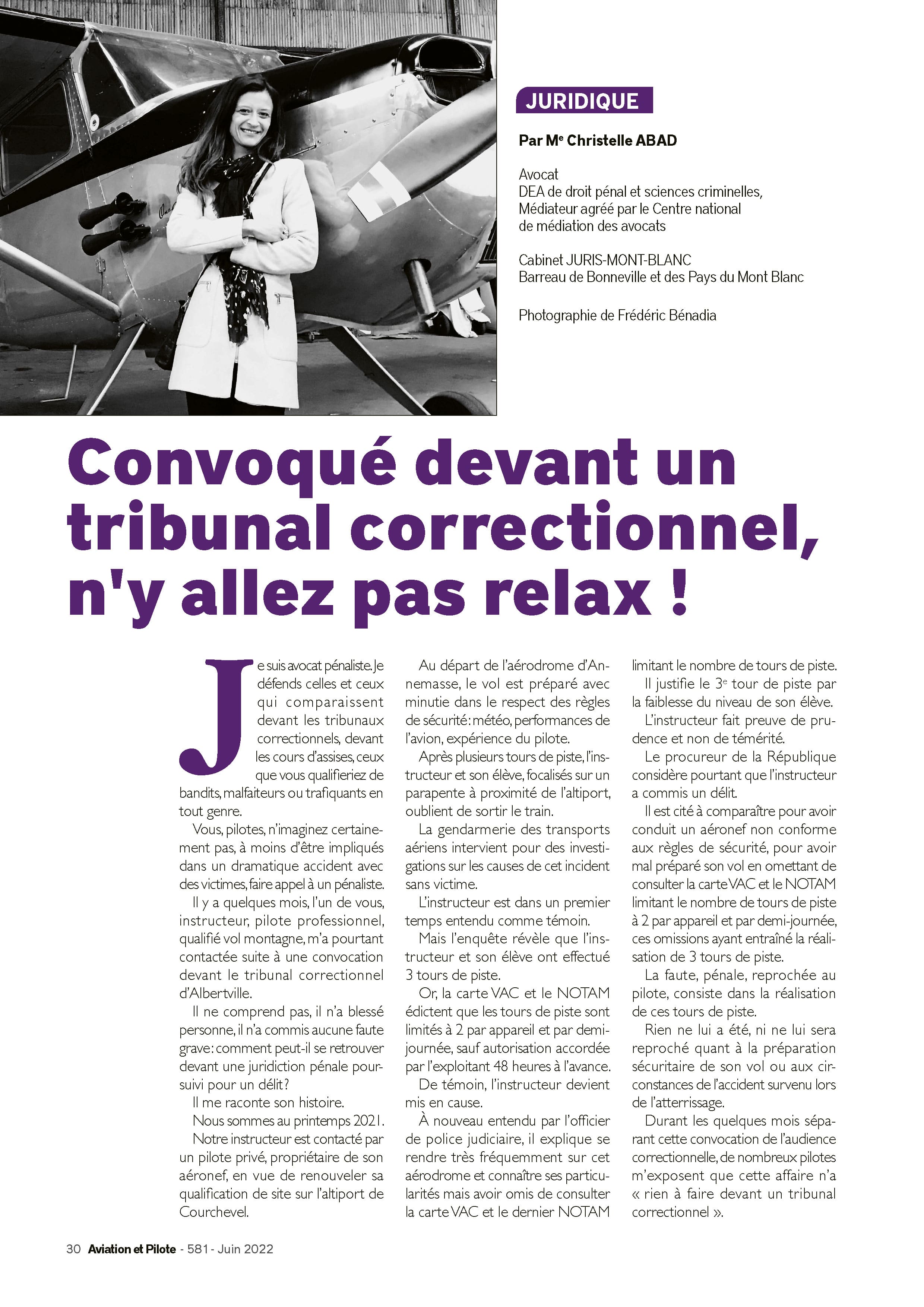 sommaire 581 instructeur tribunal correctionnel scaled